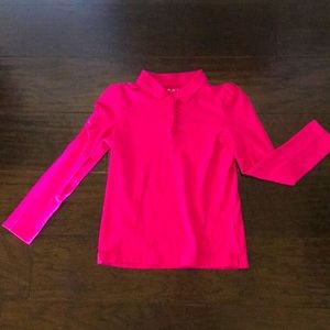 Long sleeved collared shirt